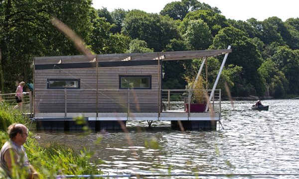 cabane sur l'eau aquashell