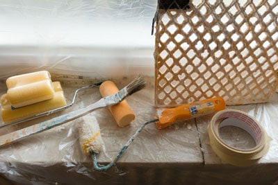 materiel de peinture