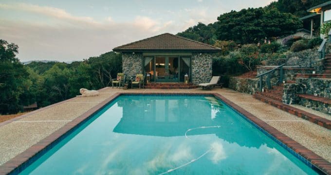 pool house