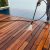 lavage de terrasse bois avec nettoyeur haute pression