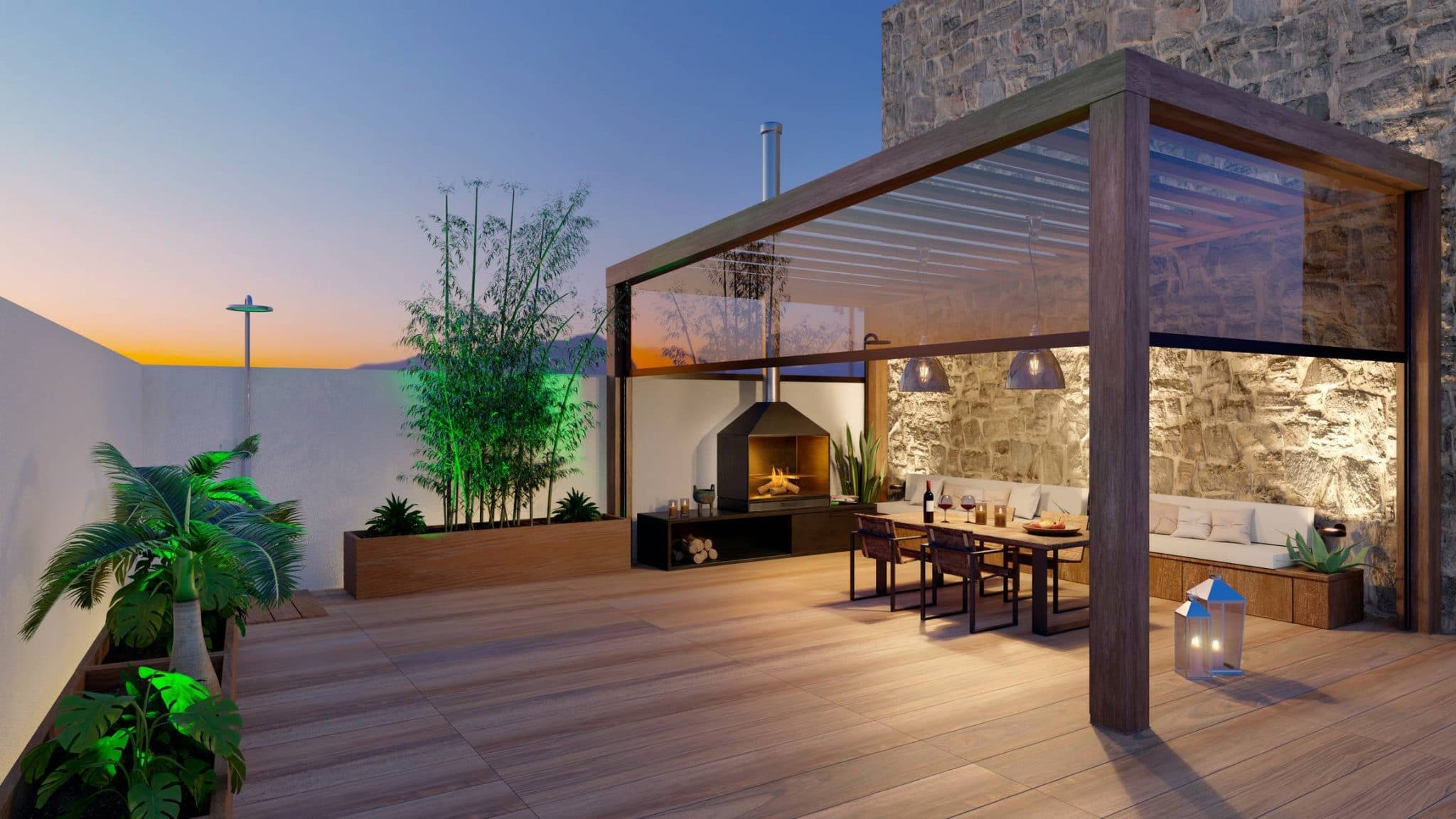 pergola bioclimatique
