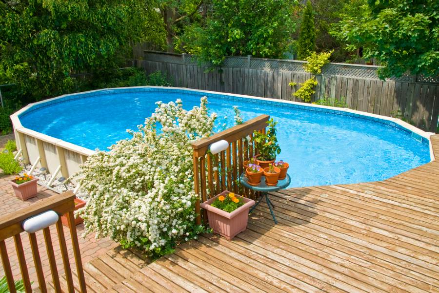 Piscine hors sol