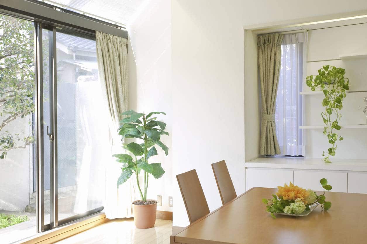 Baie vitrée coulissante en aluminium