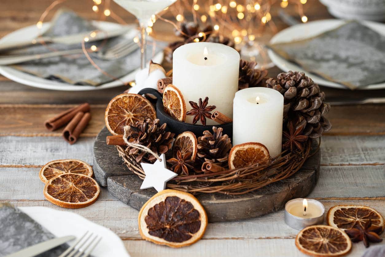 repas famille ambiance olfactive bougies naturelles