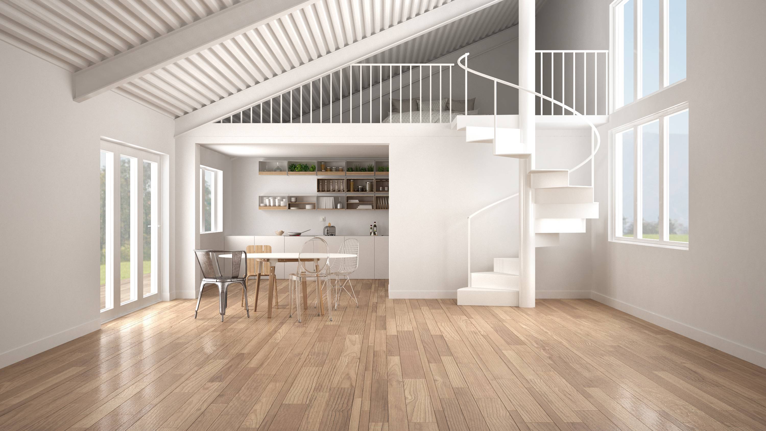 espace de vie mezzanine 