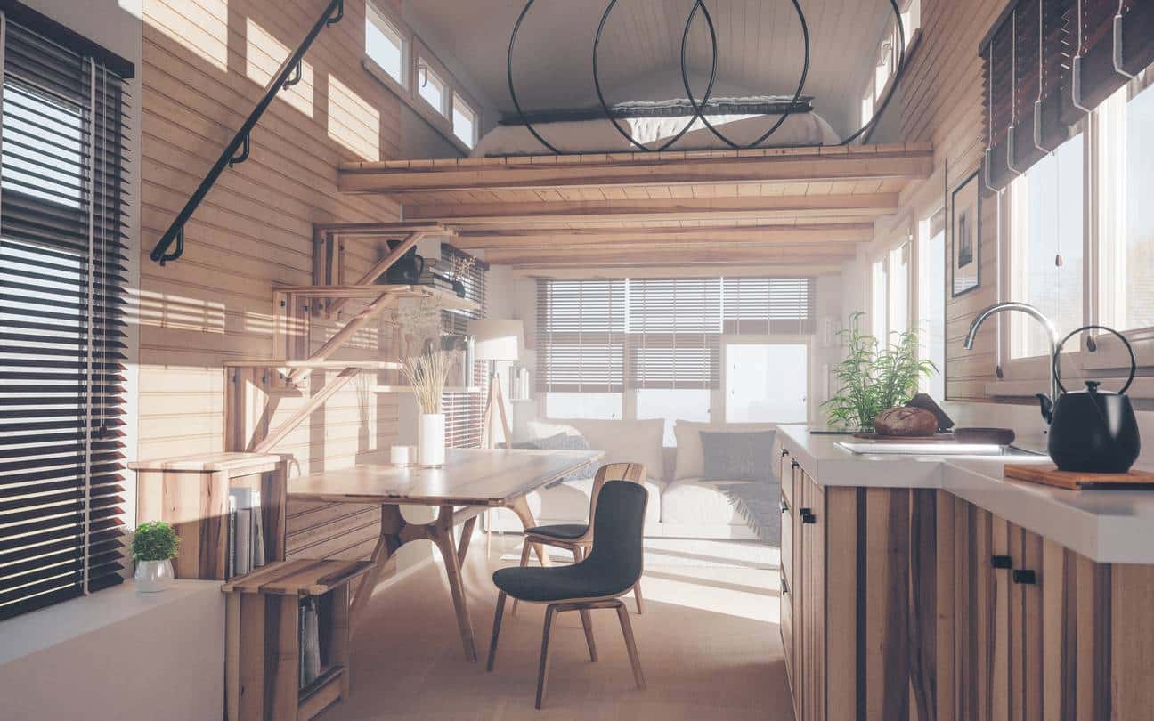 comment séparer espace ; séparer espace avec filet mezzanine