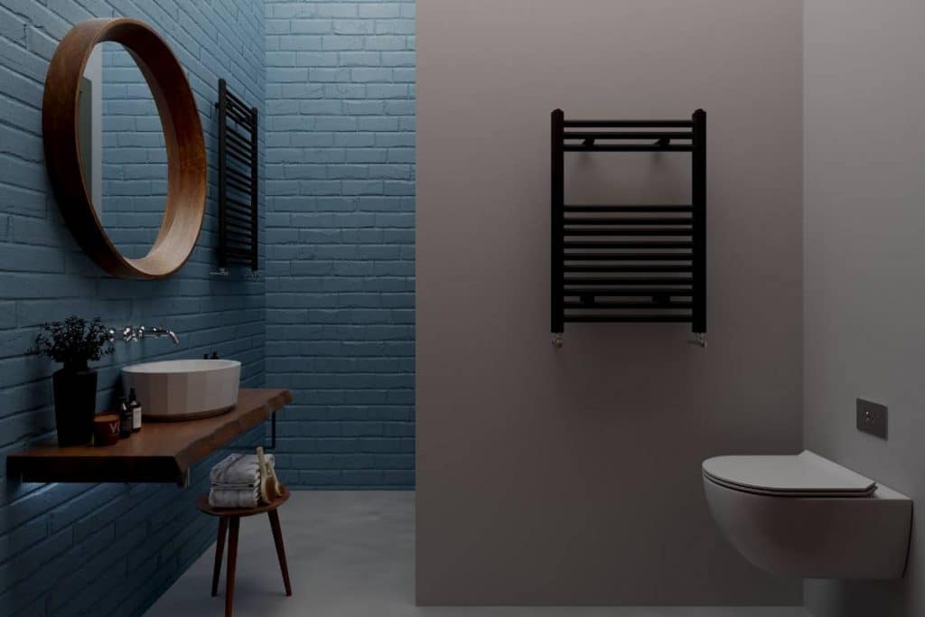 faience de salle de bain repeinte
