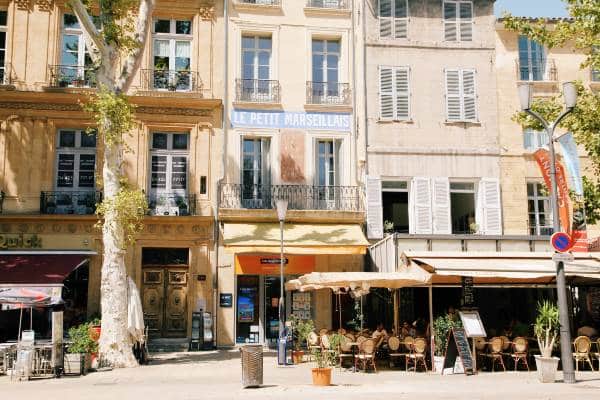 facade de maison a aix en provence