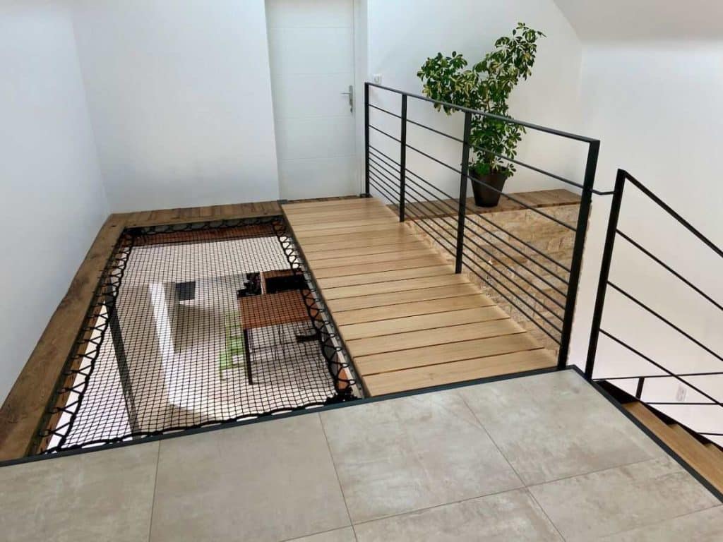 filet d’habitation mezzanine