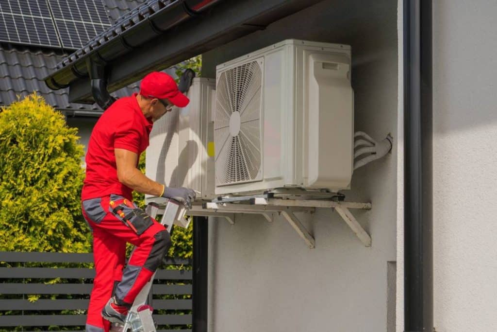 installation d'une pompe à chaleur