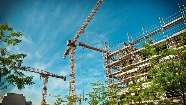 batiment en construction