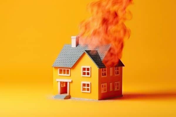 domicile des sinistres incendie