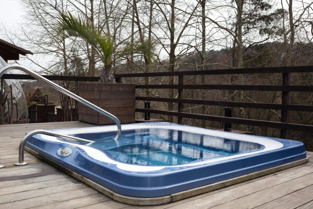 spa en plein air