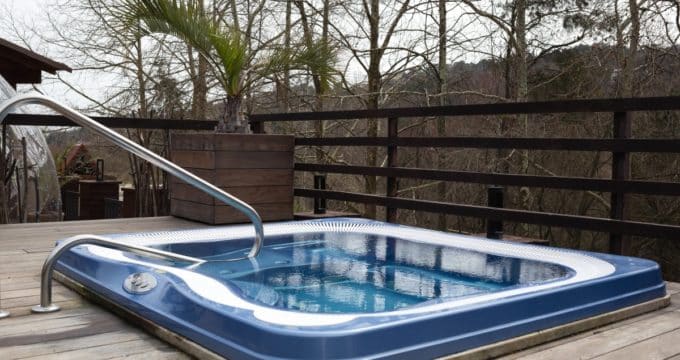 spa en plein air