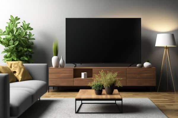 meuble tv rangement