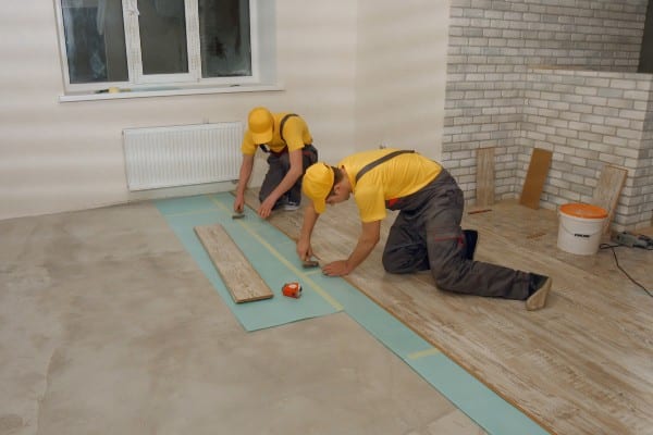 installation natte