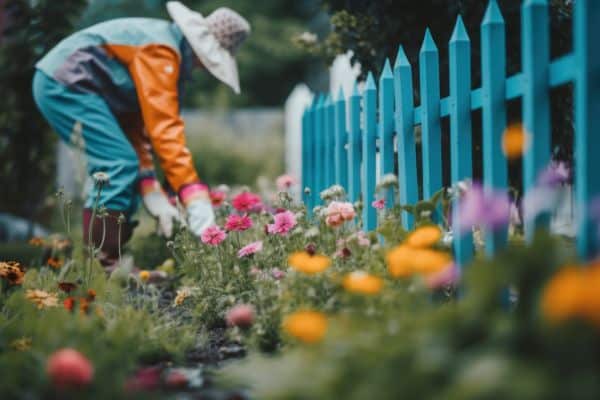 jardin luxuriant plantes