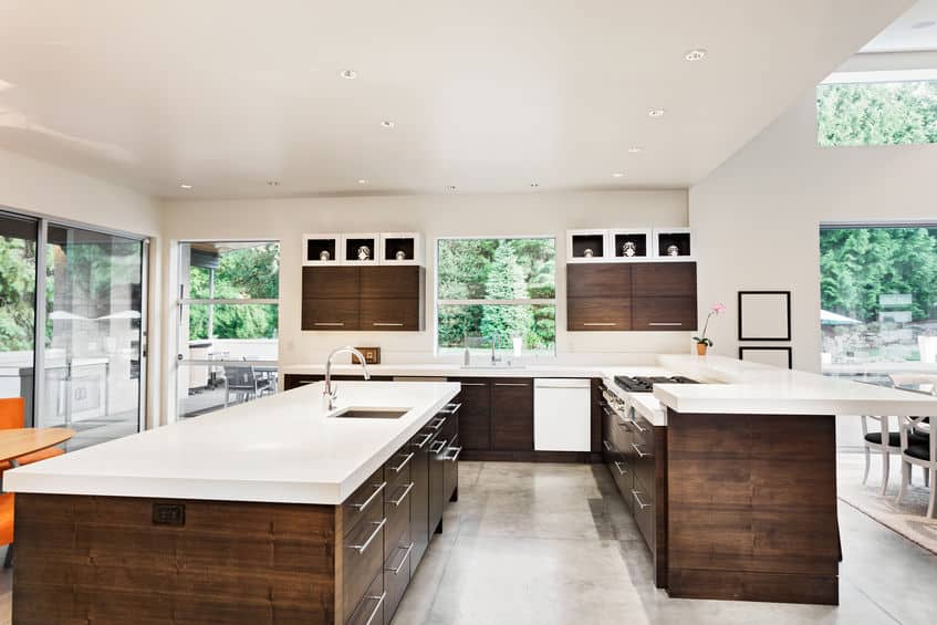 beautiful kitchen in luxury home