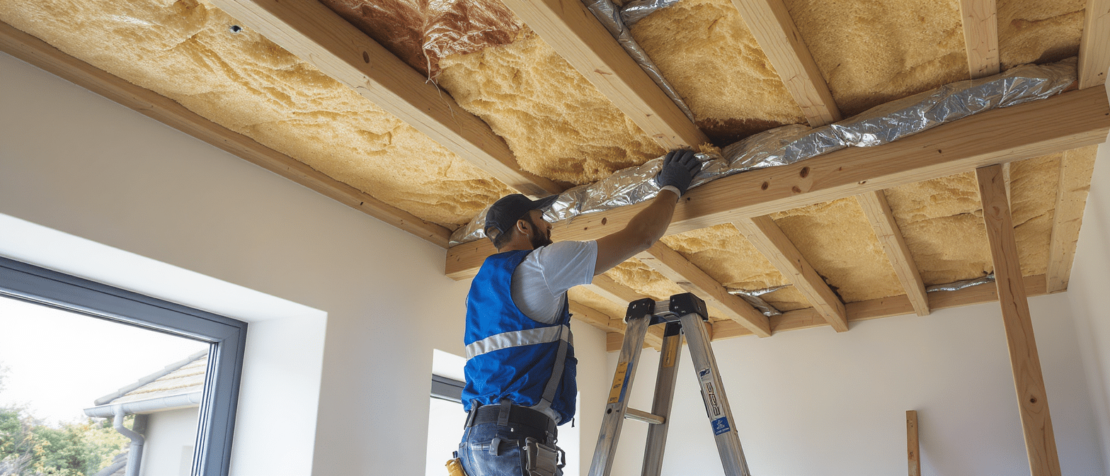 travaux d'isolation