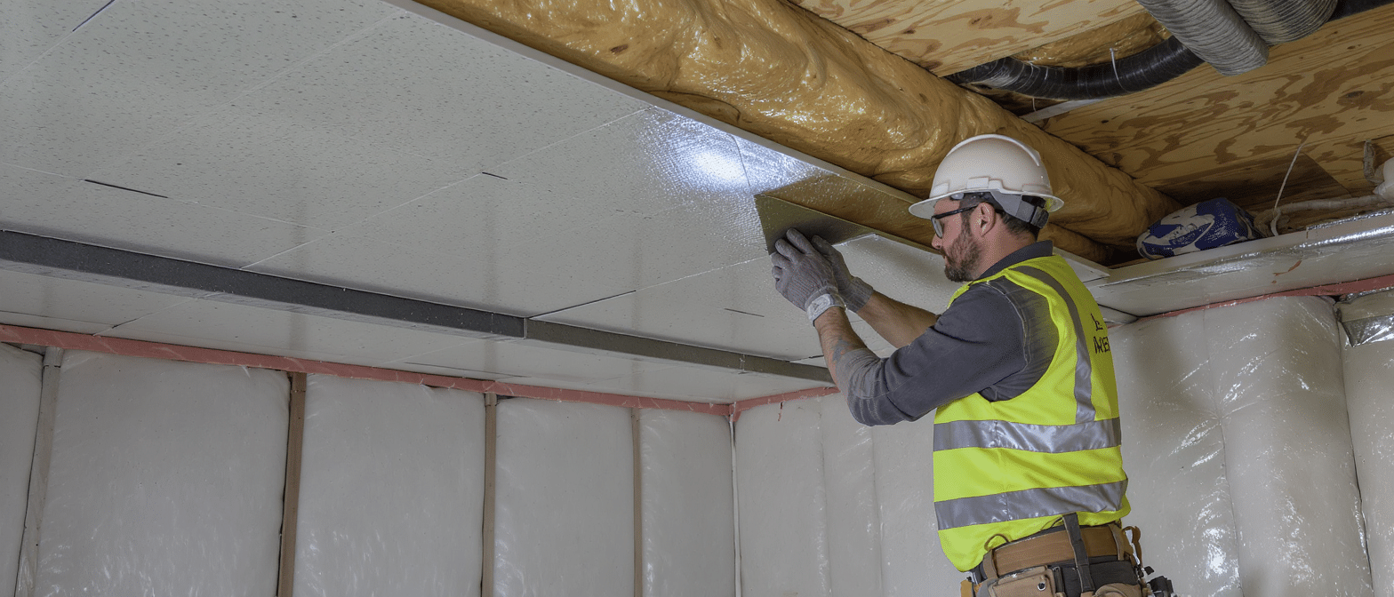 technique d'isolation plafond