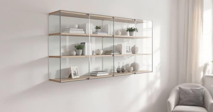 Découvrez la vitrine murale, une solution élégante et pratique pour optimiser l'espace dans les petits intérieurs tout en valorisant votre décoration.