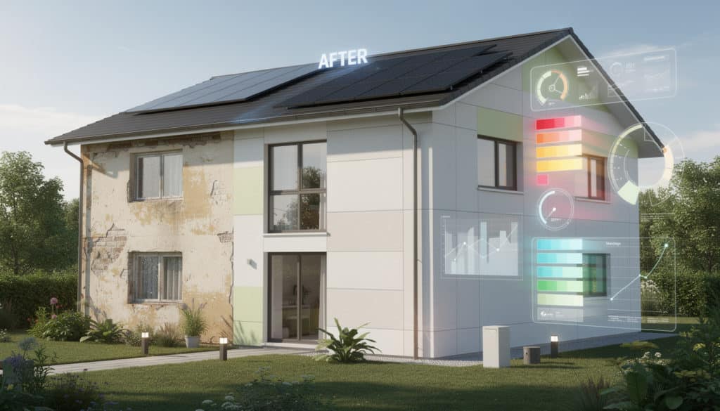 découvrez comment utiliser le dpe projeté pour visualiser les performances énergétiques de votre rénovation globale après travaux et optimiser votre projet.