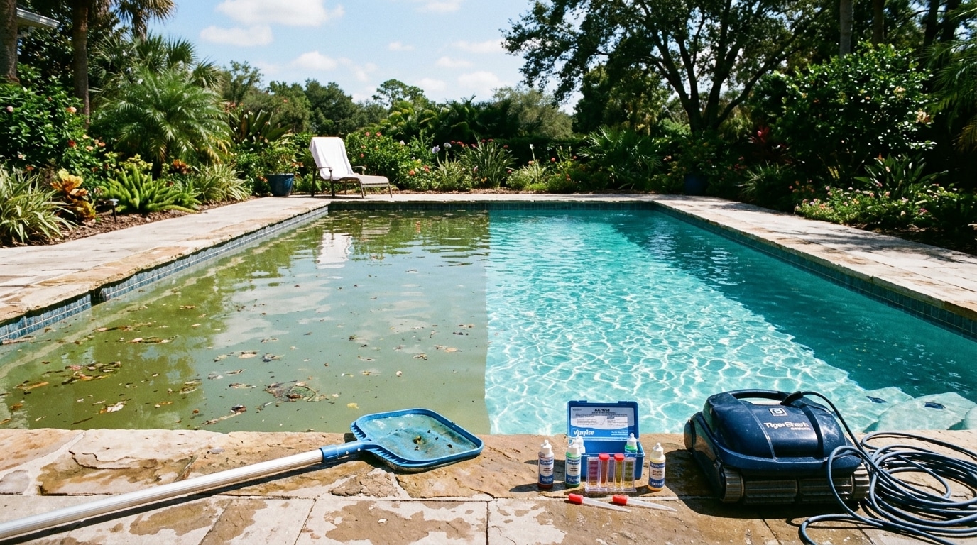 découvrez pourquoi l'eau de votre piscine devient trouble et apprenez les meilleures méthodes pour y remédier efficacement, afin de profiter d'une eau claire et saine toute l'année.