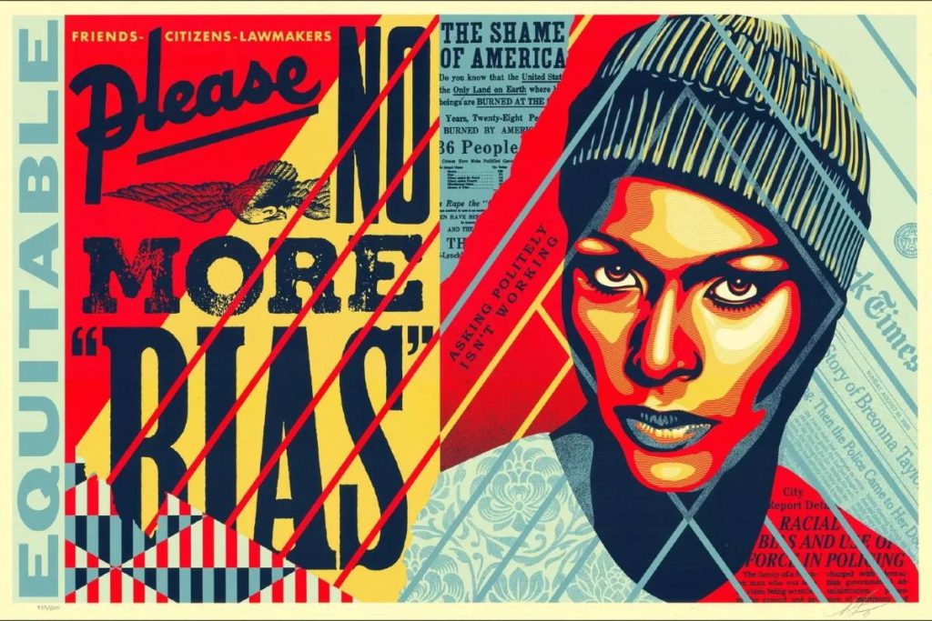 shepard fairey obey serigraphie