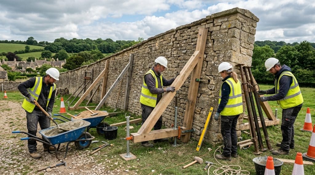 découvrez des méthodes sûres et efficaces pour consolider un mur en pierre qui penche, protégeant ainsi votre structure sans risquer de l'endommager.
