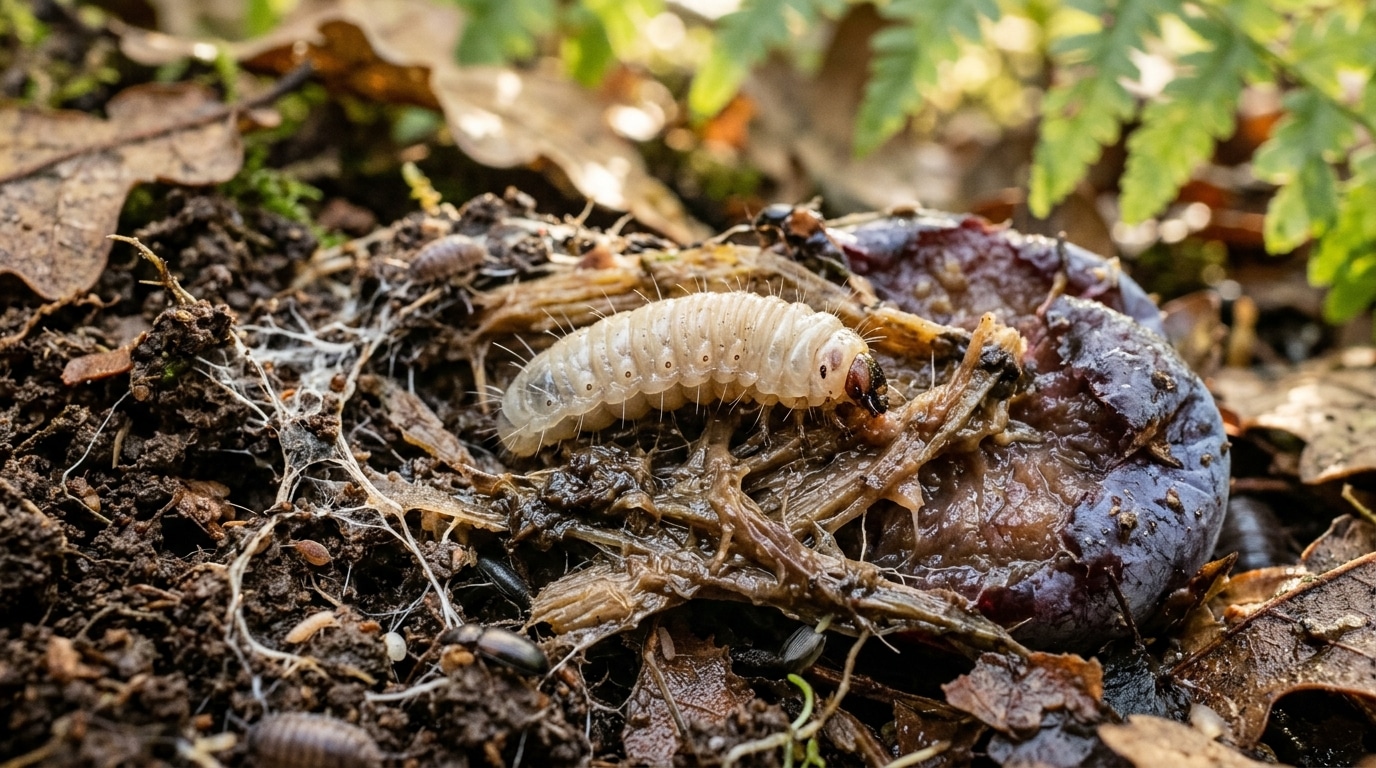 découvrez le cycle de vie de la larve de mouche et son importance essentielle dans l'écosystème, de la décomposition à la chaîne alimentaire.