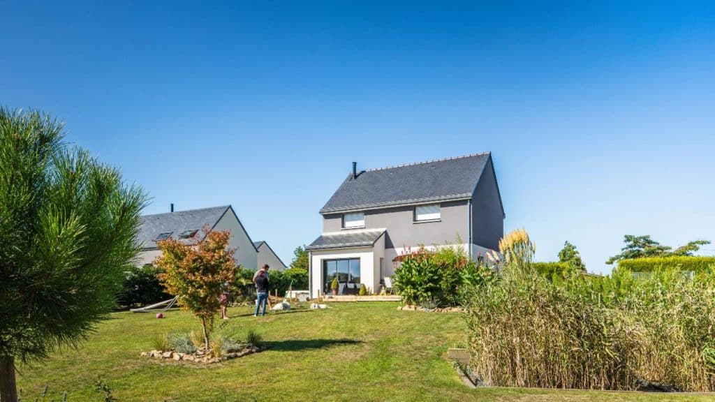 maison avec système de phytoépuration aquatiris