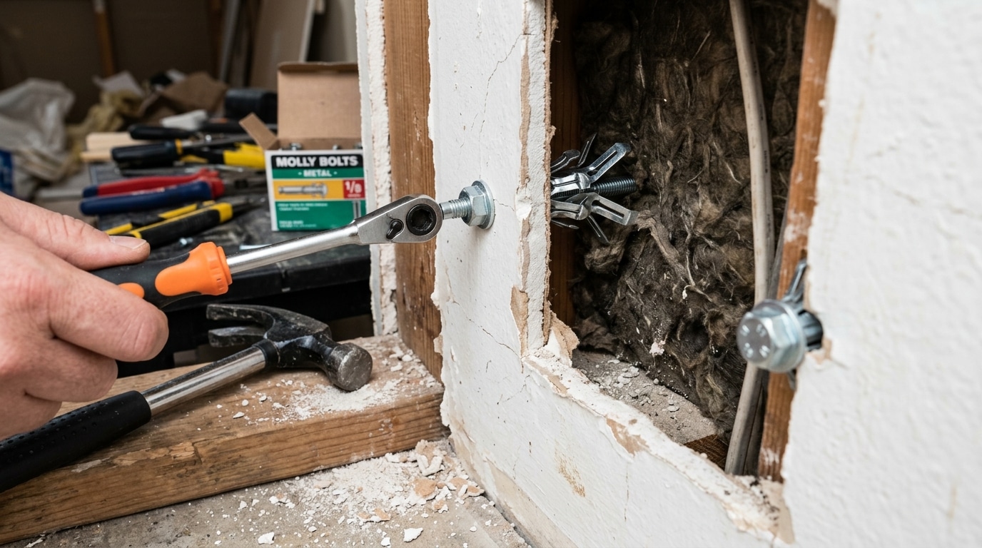 découvrez comment choisir la bonne taille de cheville molly pour fixer efficacement une plaque ba13 et assurer une installation robuste.