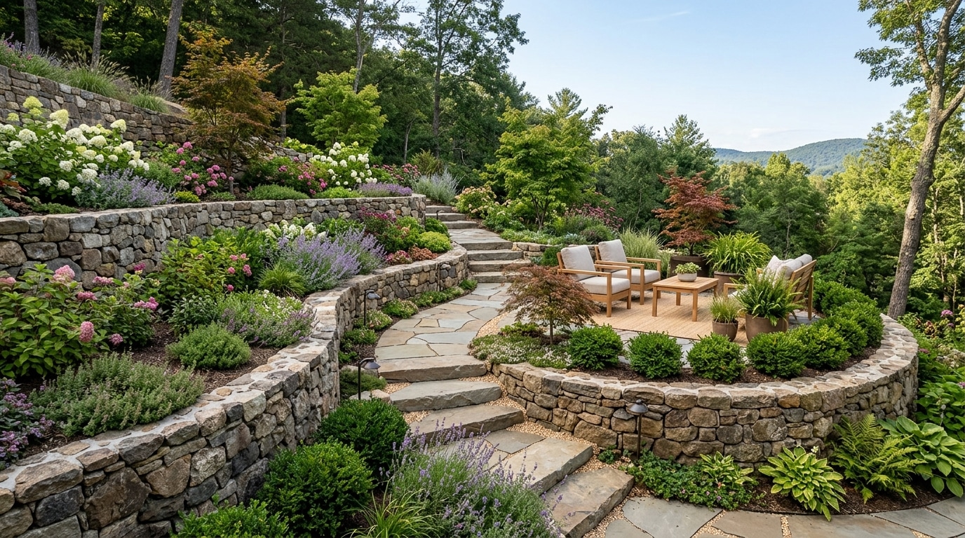 découvrez comment aménager un terrain en pente de façon pratique et esthétique grâce à nos conseils pour optimiser l'espace, sécuriser le terrain et sublimer votre jardin.