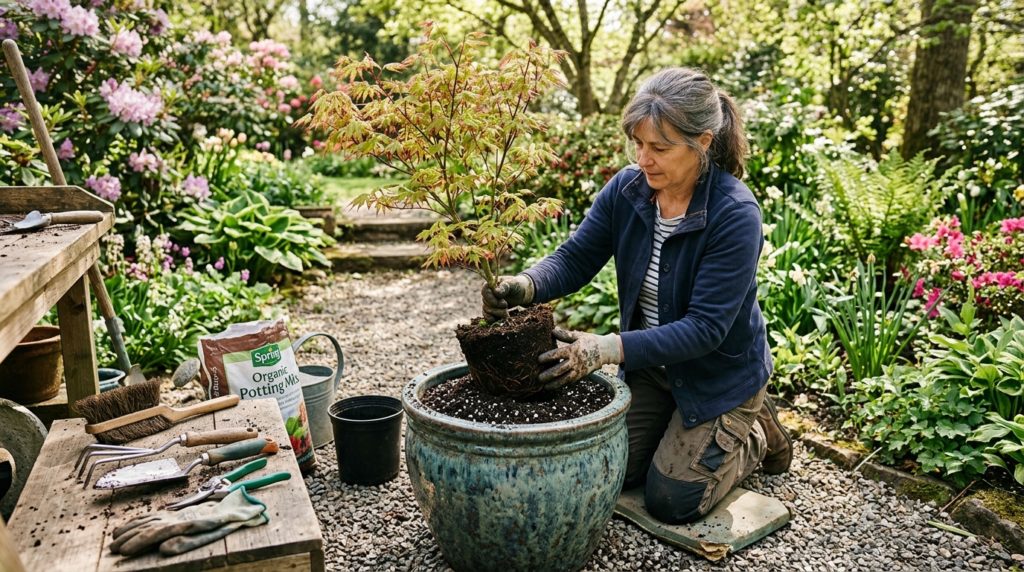 découvrez nos conseils essentiels pour entretenir un érable du japon en pot toute l'année et profiter d'un arbre en pleine santé saison après saison.