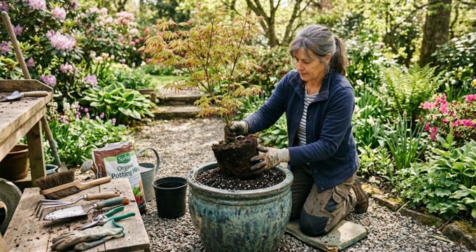 découvrez nos conseils essentiels pour entretenir un érable du japon en pot toute l'année et profiter d'un arbre en pleine santé saison après saison.