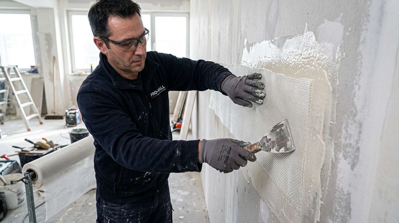 découvrez comment la toile de verre améliore la respiration des murs en permettant une meilleure circulation de l'air et en prévenant l'humidité pour un habitat sain.