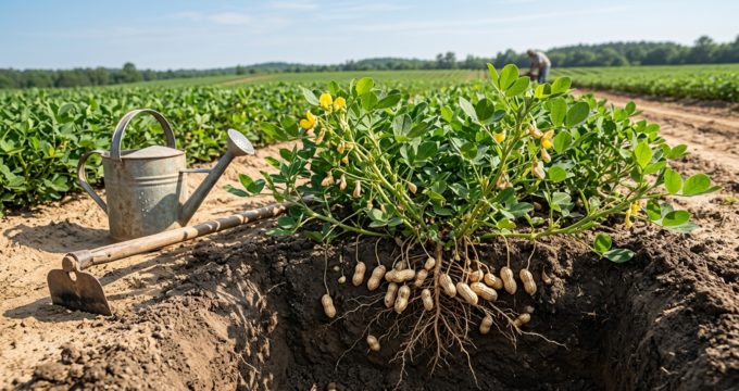 découvrez où poussent les cacahuètes et apprenez les meilleures techniques pour les cultiver efficacement dans votre jardin.
