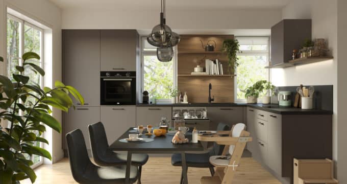 Cuisine équipée moderne ixina moda.