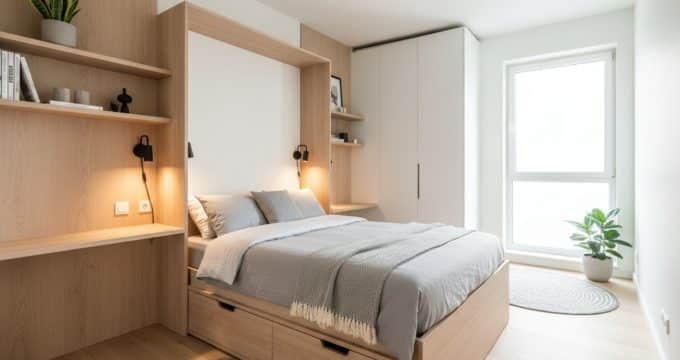 modele de lit superpose pour adulte photo