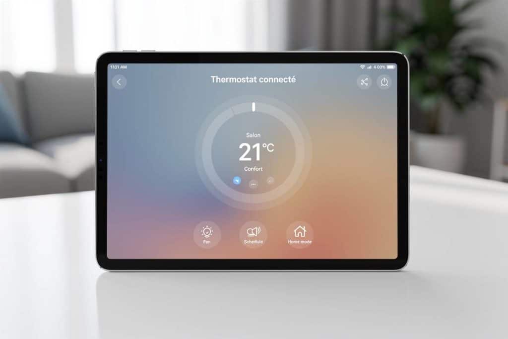 thermostat connecte